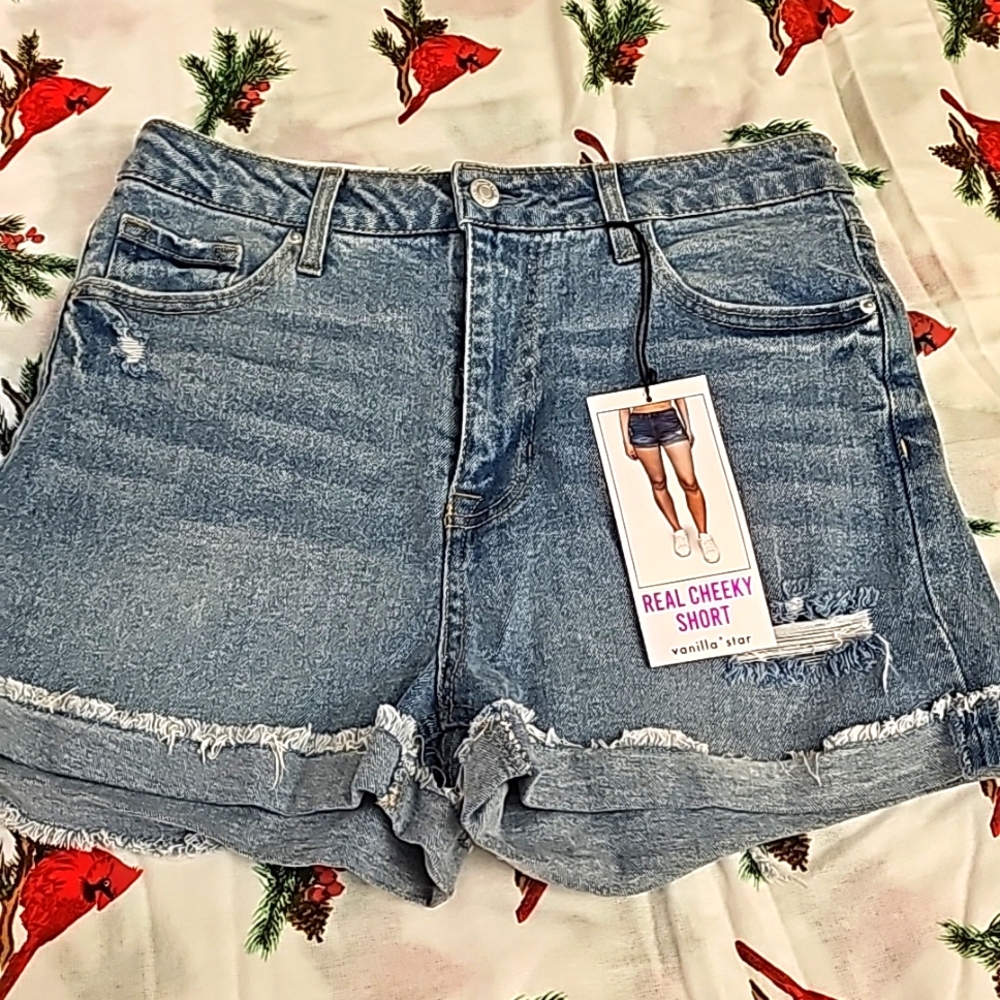 NWT VS jean SHORTS 29/9, high rise